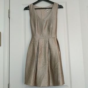 Gold Modcloth Dress